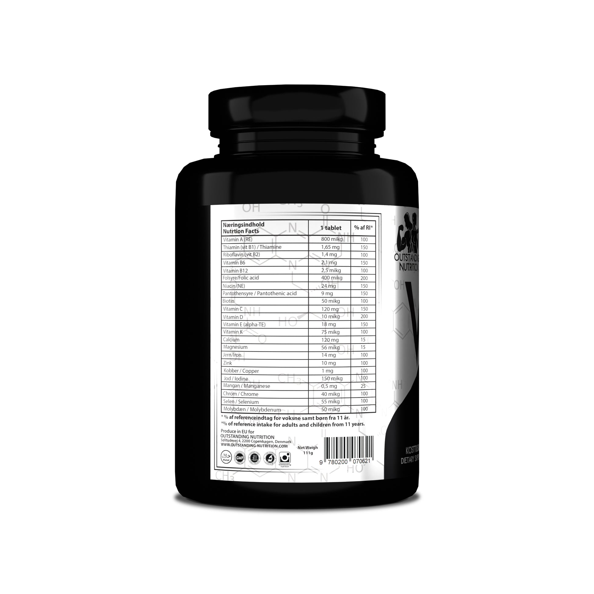 Formulation of Extra Vita Multivitamins and Minerals Capsules 